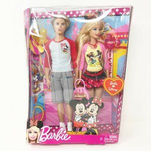 2011 Barbie Loves Disney Brand Barbie and Ken New